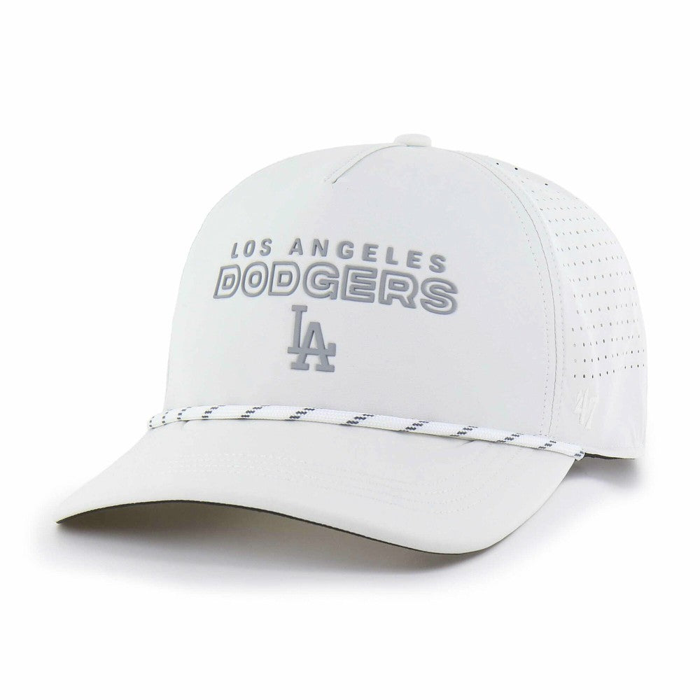 Los Angeles Dodgers Forward Vault Hitch Adjustable Hat White | 47 brand