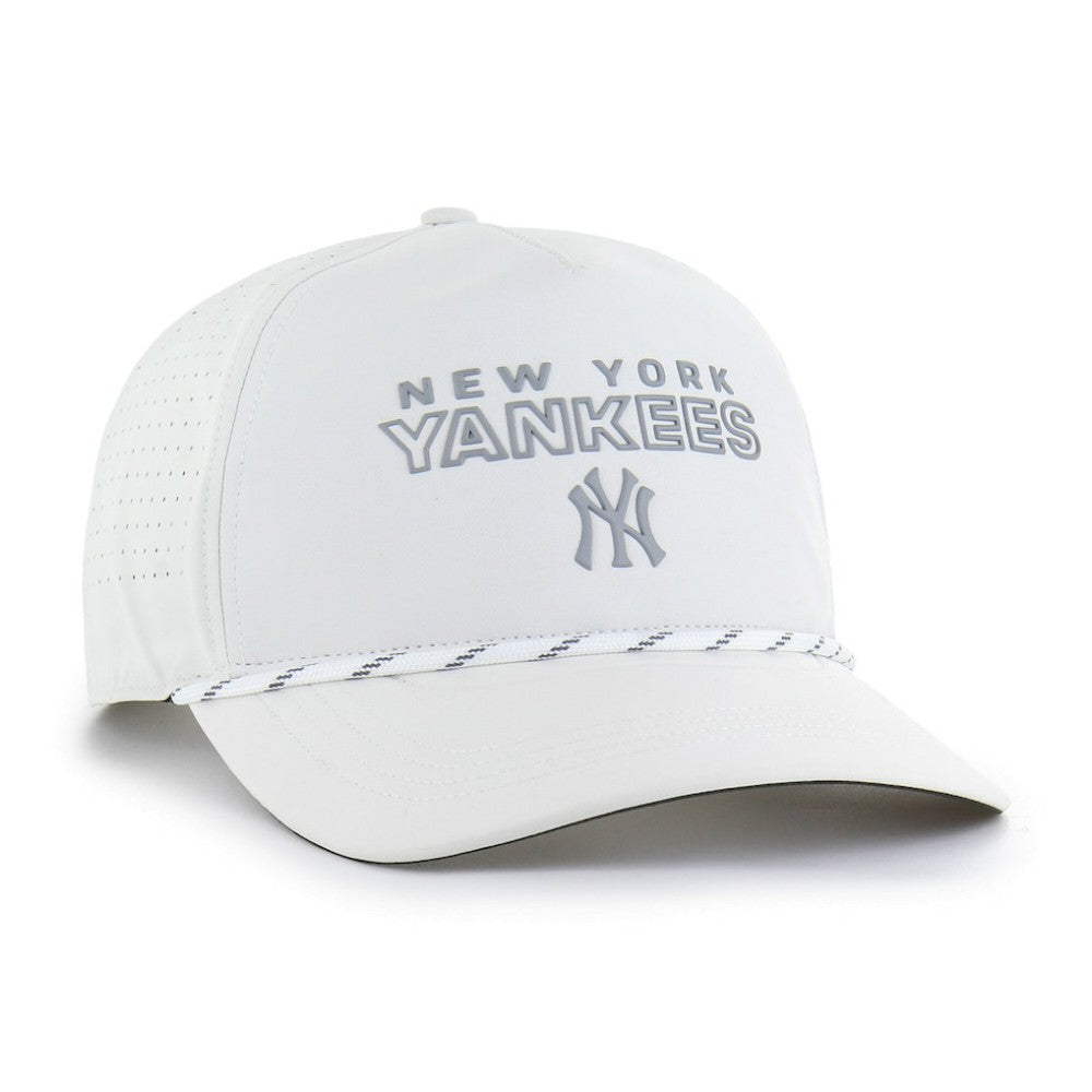 New York Yankees Forward Vault Hitch Adjustable Hat White | 47 brand