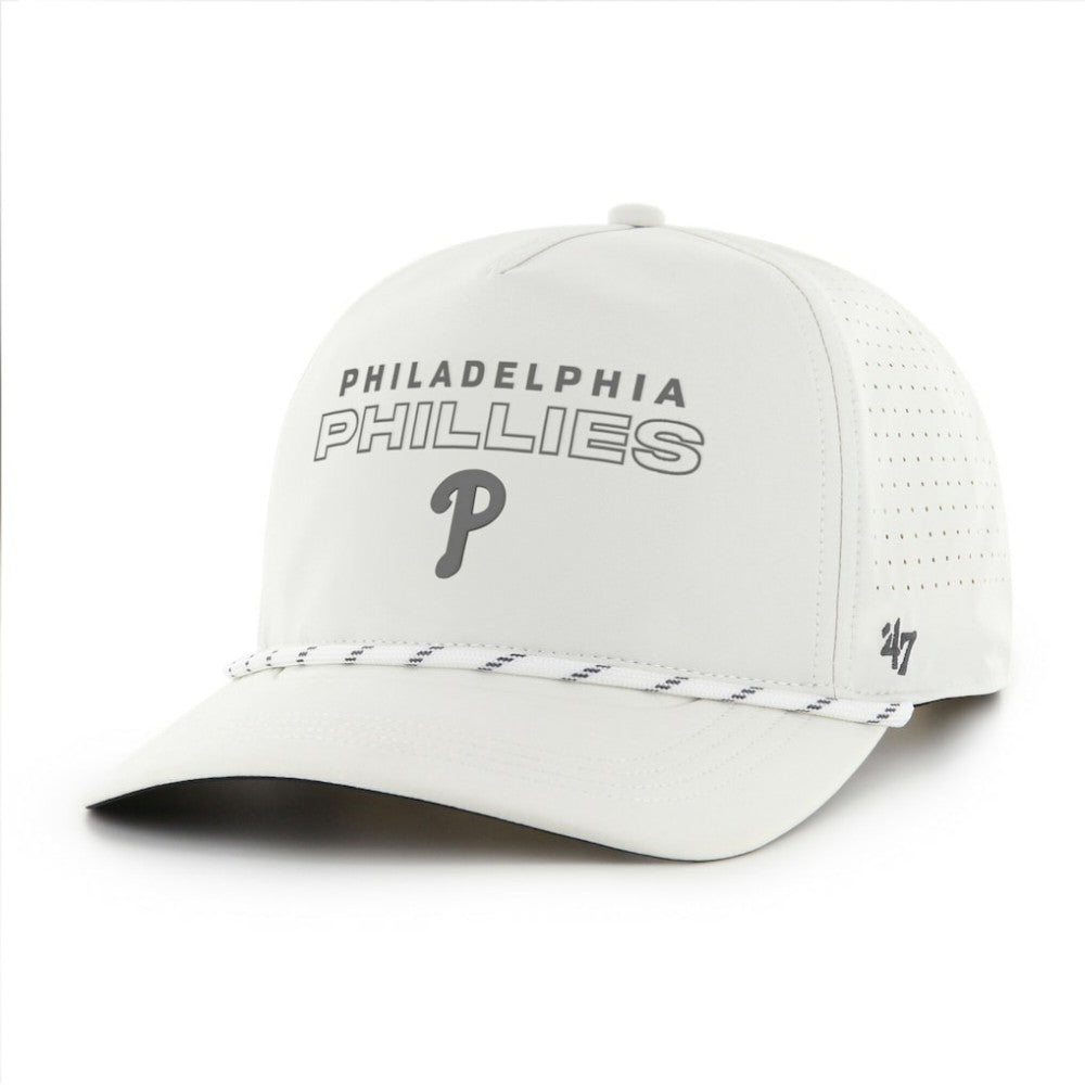 Philadelphia Phillies Forward Vault Hitch Adjustable Hat White | 47 brand