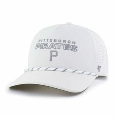 Pittsburgh Pirates Forward Vault Hitch Adjustable Hat White | 47 brand