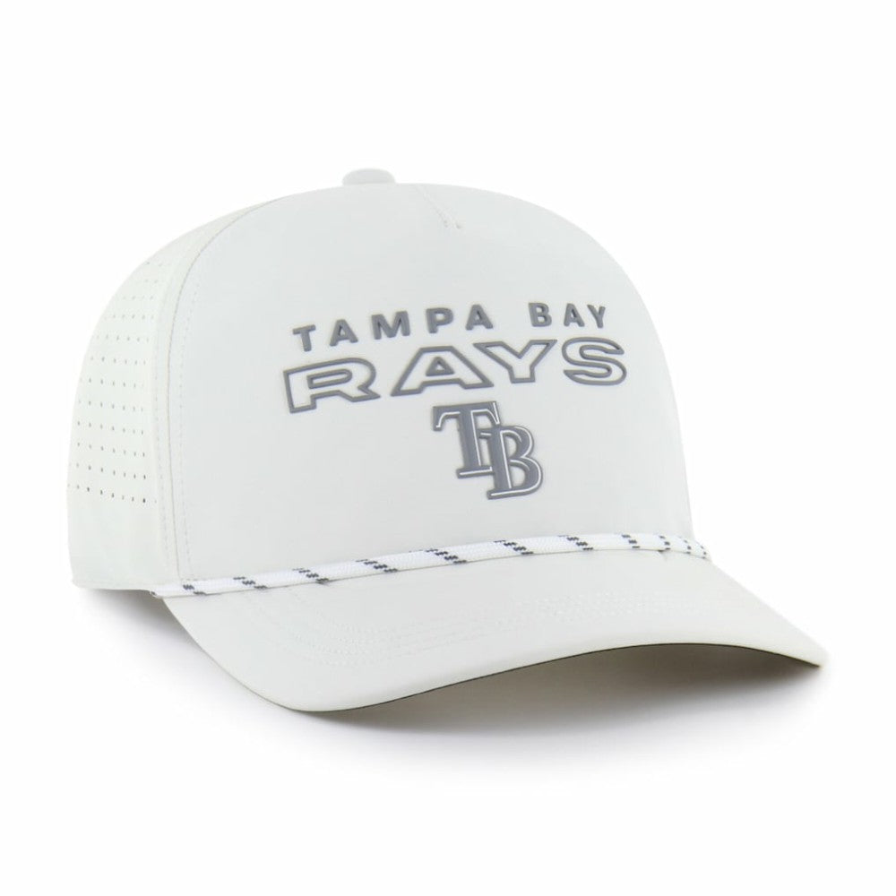 Tampa Bay Rays Forward Vault Hitch Adjustable Hat White | 47 brand