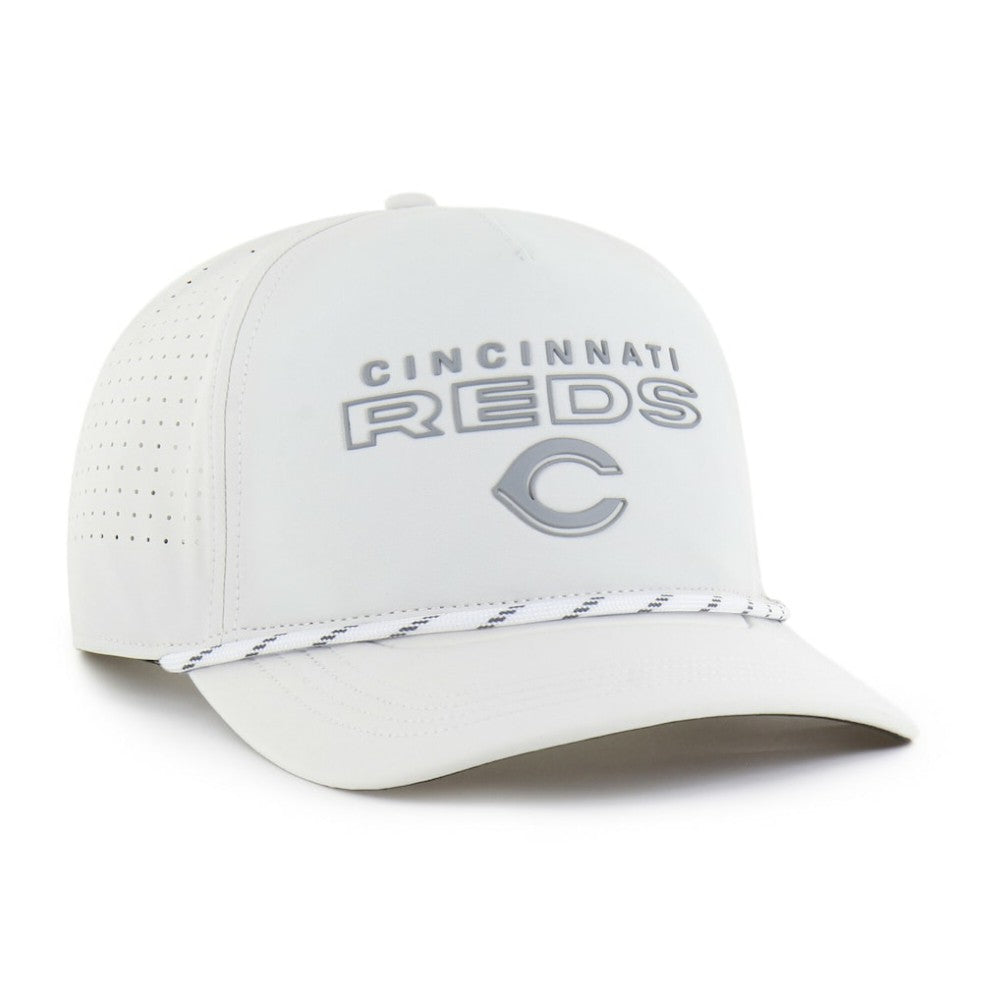 Cincinnati Reds Forward Vault Hitch Adjustable Hat White | 47 brand