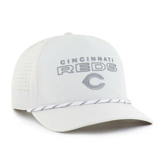 Cincinnati Reds Forward Vault Hitch Adjustable Hat White | 47 brand