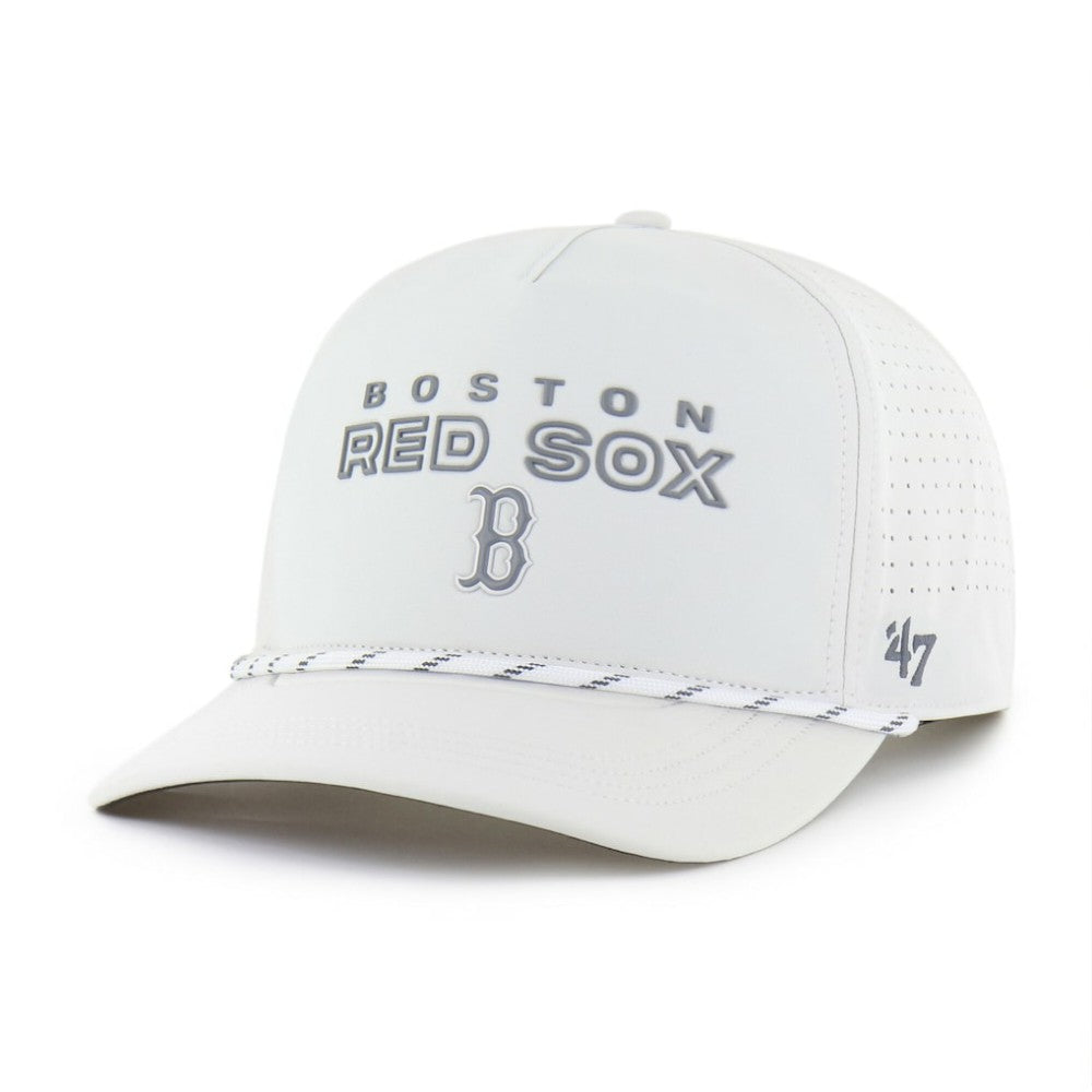 Boston Red Sox Forward Vault Hitch Adjustable Hat White | 47 brand