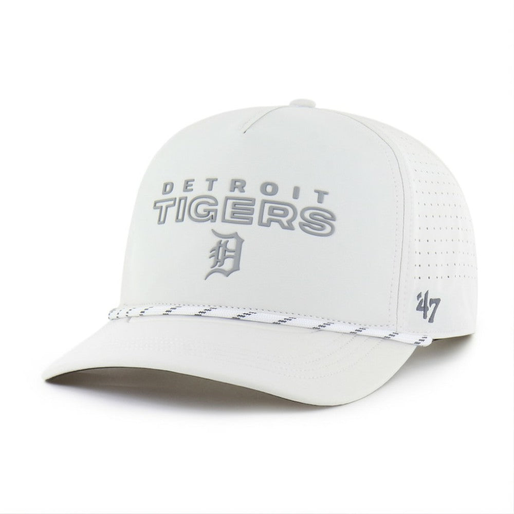 Detroit Tigers Forward Vault Hitch Adjustable Hat White | 47 brand