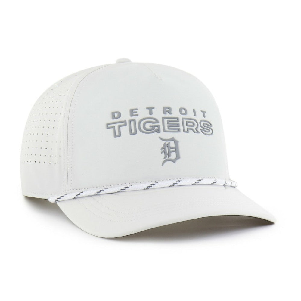 Detroit Tigers Forward Vault Hitch Adjustable Hat White | 47 brand