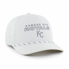 Kansas City Royals Forward Vault Hitch Adjustable Hat White | 47 brand