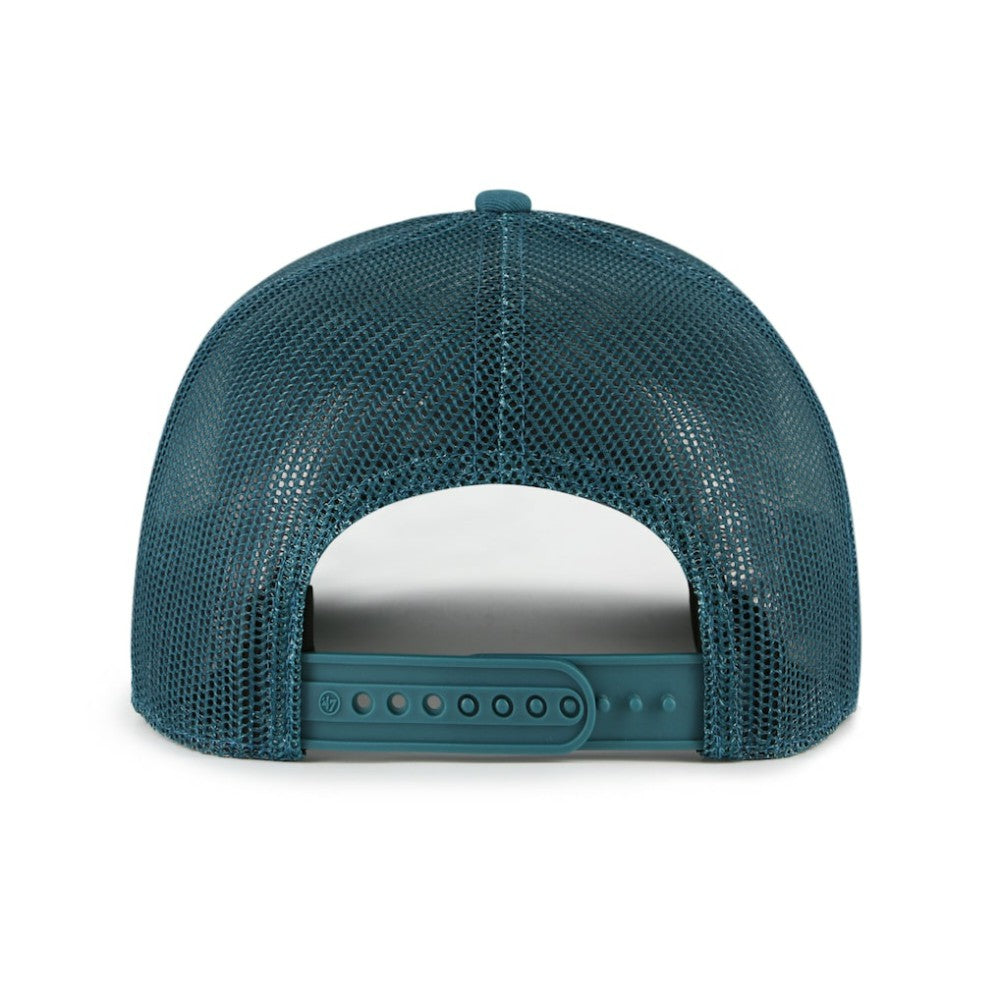 New York Yankees Contemporary Hitch Adjustable Trucker Hat Teal | 47 brand