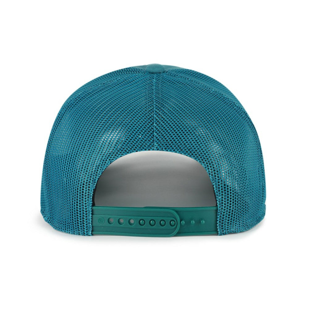 Texas Rangers Contemporary Hitch Adjustable Trucker Hat Teal | 47 brand