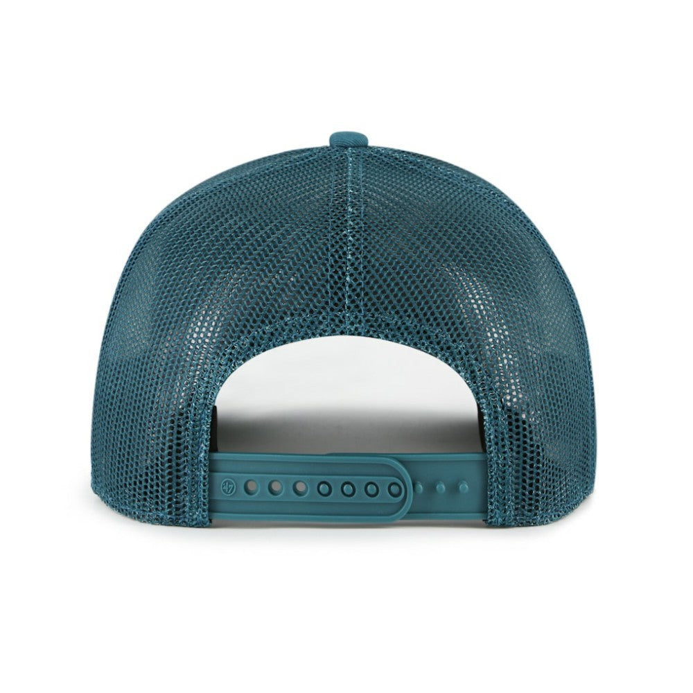 Boston Red Sox Contemporary Hitch Adjustable Trucker Hat Teal | 47 brand