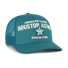 Houston Astros Contemporary Hitch Adjustable Trucker Hat Teal | 47 brand