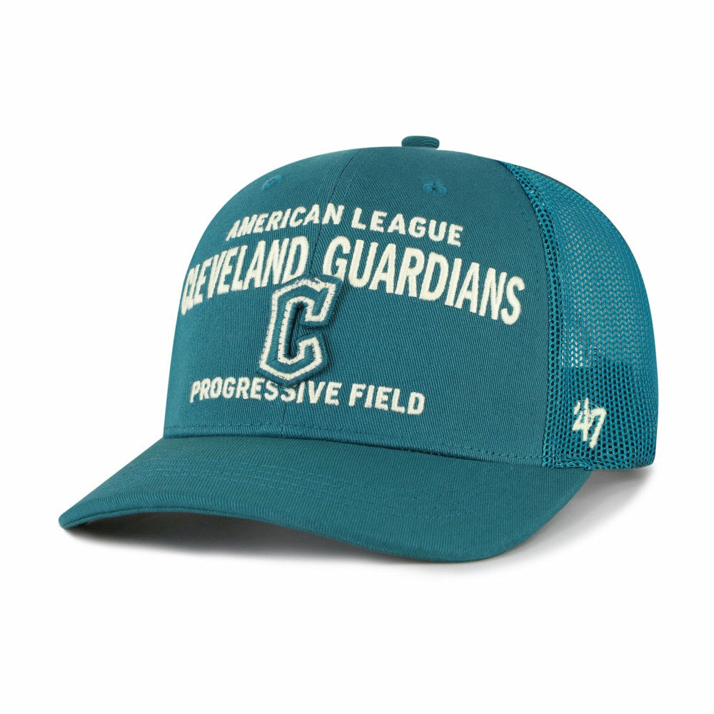 Cleveland Guardians Contemporary Hitch Adjustable Trucker Hat Teal | 47 brand