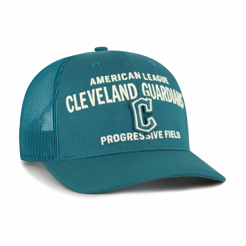 Cleveland Guardians Contemporary Hitch Adjustable Trucker Hat Teal | 47 brand