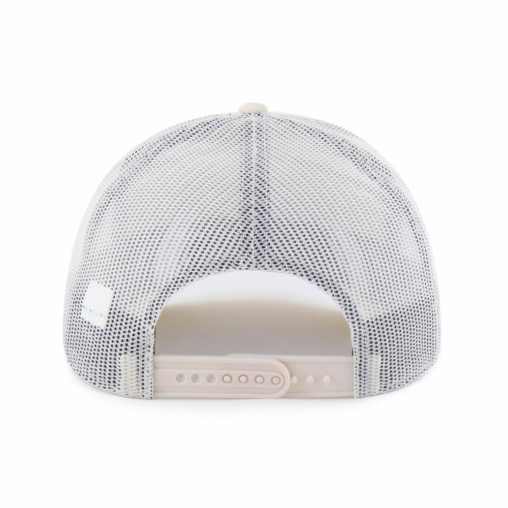 Los Angeles Dodgers Leland Adjustable Trucker Hat White | 47 brand