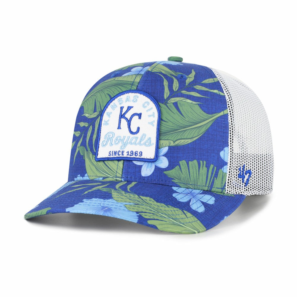 Kansas City Royals Beachside Adjustable Trucker Hat Royal | 47 brand
