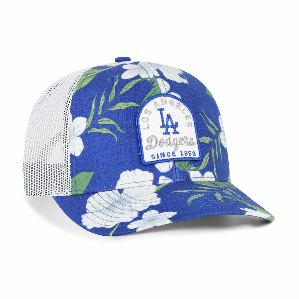 Los Angeles Dodgers Beachside Adjustable Trucker Hat Royal | 47 brand