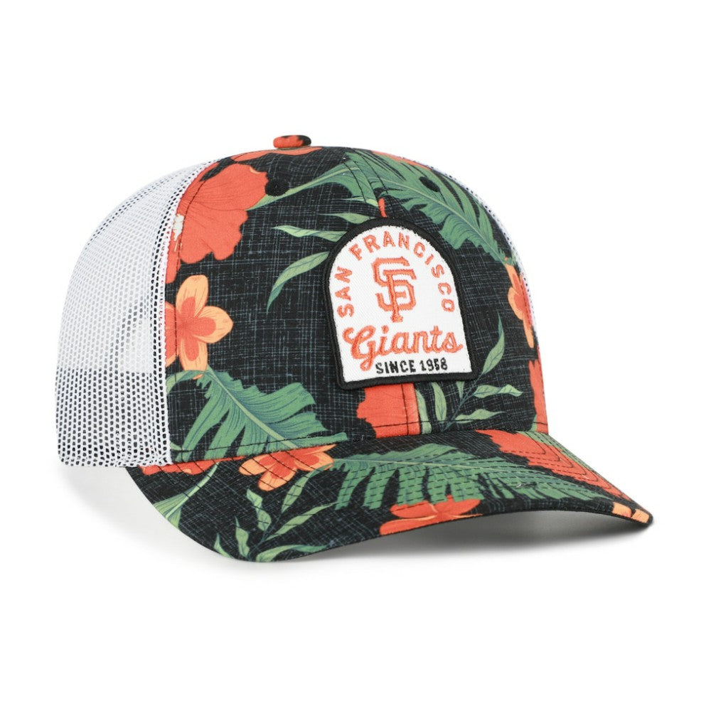 San Francisco Giants Beachside Adjustable Trucker Hat Black | 47 brand