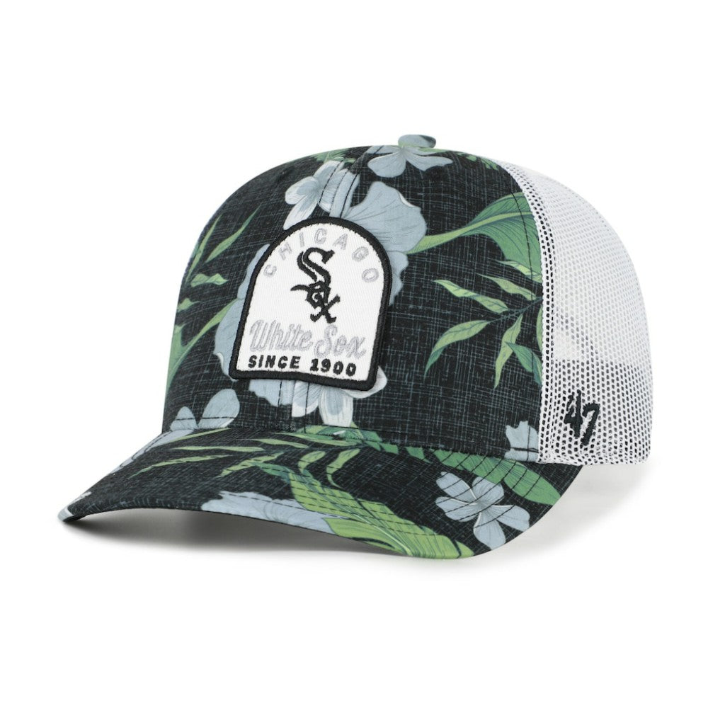 Chicago White Sox Beachside Adjustable Trucker Hat Black | 47 brand