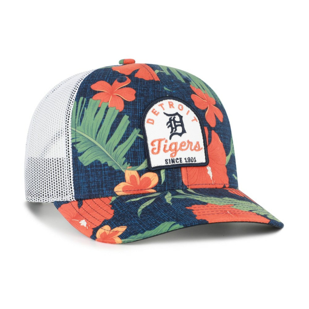 Detroit Tigers Beachside Adjustable Trucker Hat Navy | 47 brand