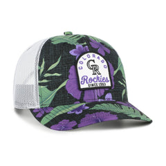 Colorado Rockies Beachside Adjustable Trucker Hat Black | 47 brand