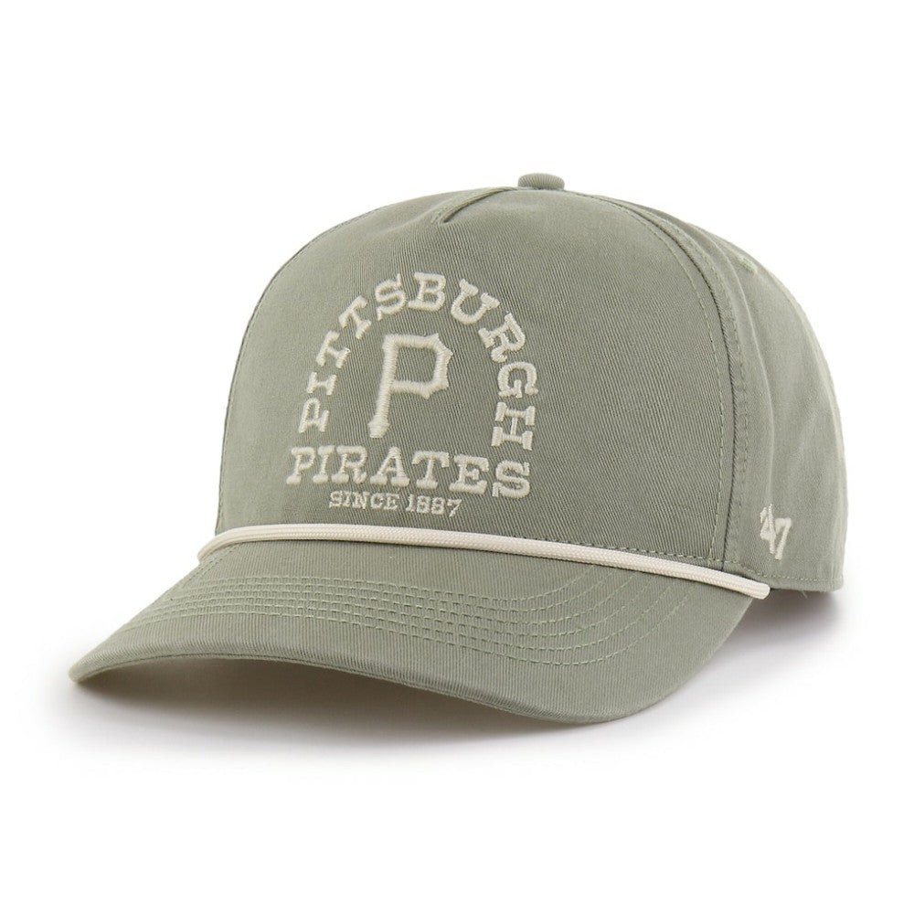 Pittsburgh Pirates Canyon Ranchero Hitch Adjustable Hat Olive | 47 brand