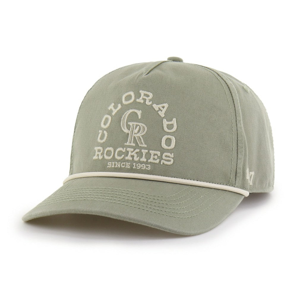 Colorado Rockies Canyon Ranchero Hitch Adjustable Hat Olive | 47 brand
