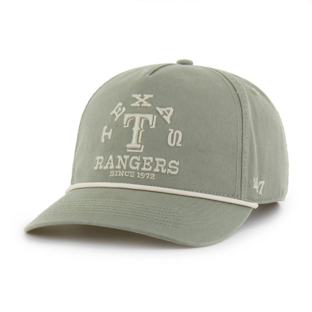 Texas Rangers Canyon Ranchero Hitch Adjustable Hat Olive | 47 brand