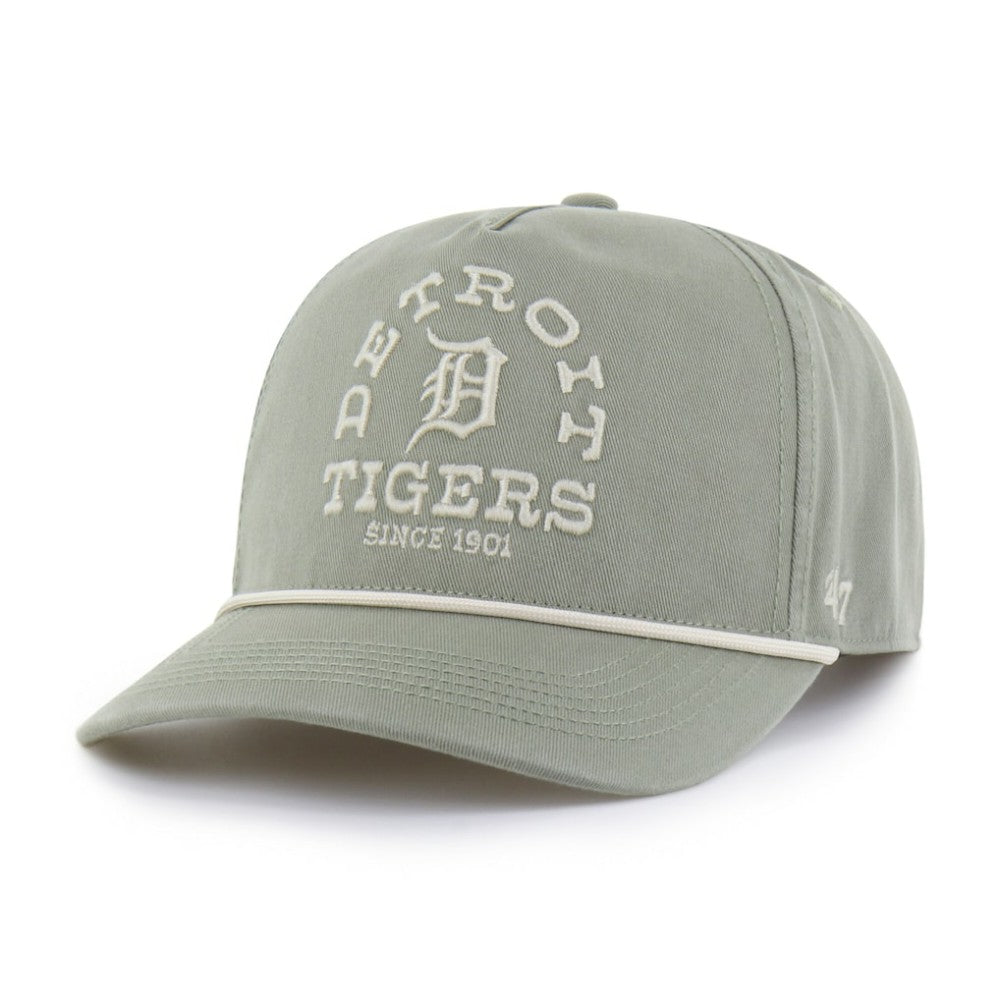Detroit Tigers Canyon Ranchero Hitch Adjustable Hat Olive | 47 brand