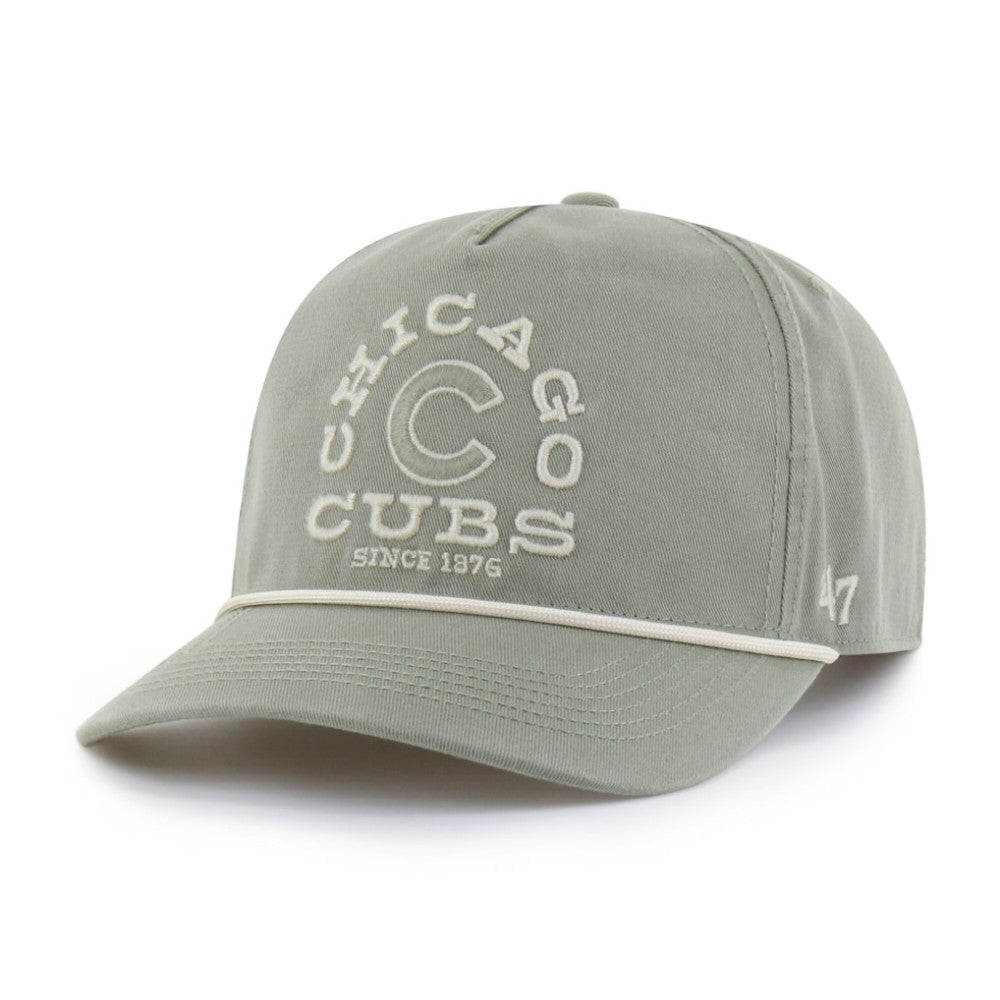 Chicago Cubs Canyon Ranchero Hitch Adjustable Hat Olive | 47 brand