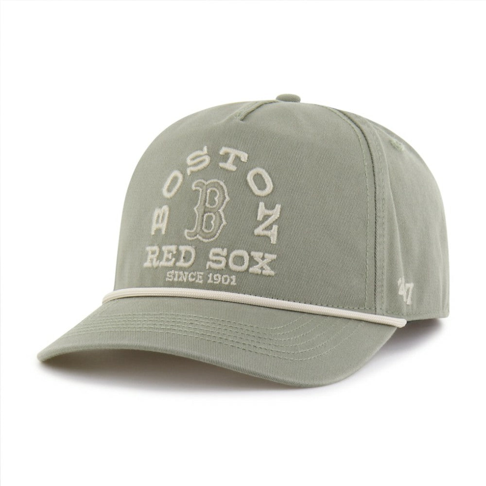 Boston Red Sox Canyon Ranchero Hitch Adjustable Hat Olive | 47 brand