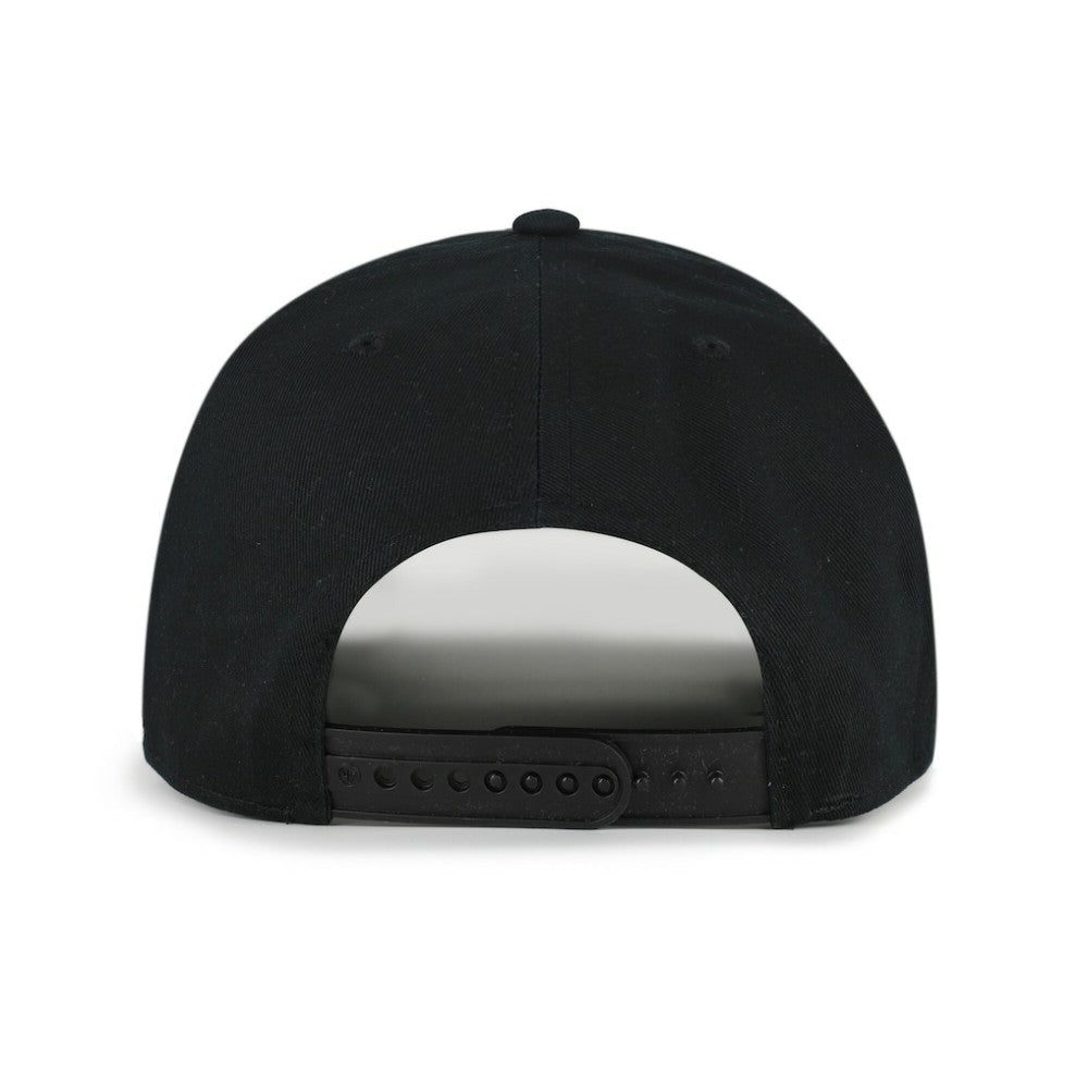 San Francisco Giants Cooperstown Break Wood Suede Hitch Adjustable Hat Black/Brown | 47 brand