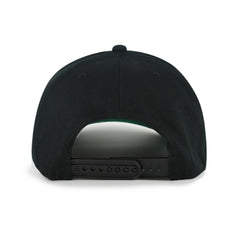 Tampa Bay Rays Cooperstown Break Wood Suede Hitch Adjustable Hat Black/Brown | 47 brand