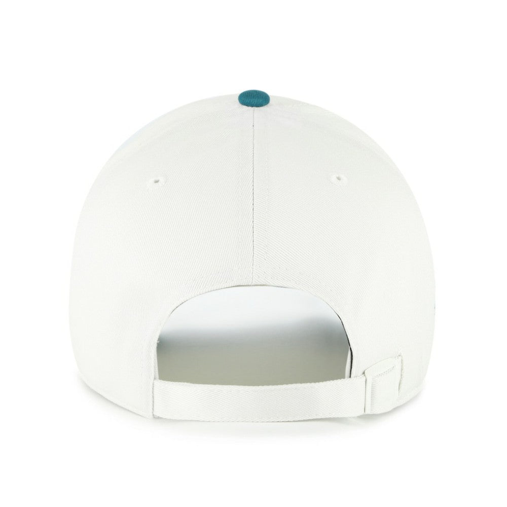 San Diego Padres Contemporary Tonal Clean Up Adjustable Hat White/Teal | 47 brand