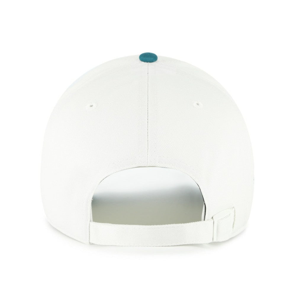 Seattle Mariners Contemporary Tonal Clean Up Adjustable Hat White/Teal | 47 brand