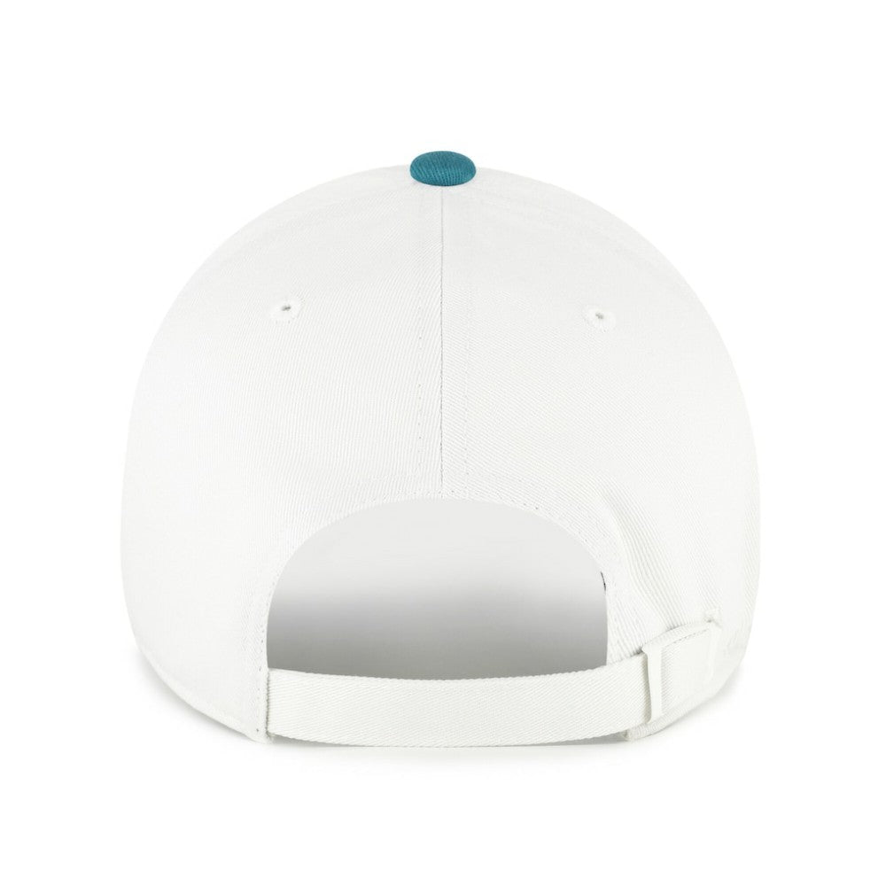 Texas Rangers Contemporary Tonal Clean Up Adjustable Hat White/Teal | 47 brand