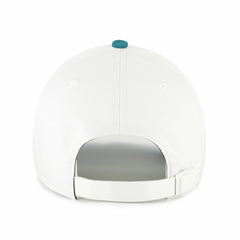 Cleveland Guardians Contemporary Tonal Clean Up Adjustable Hat White/Teal | 47 brand