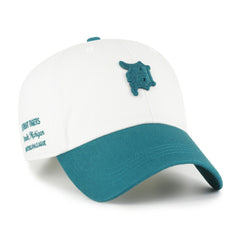 Detroit Tigers Contemporary Tonal Clean Up Adjustable Hat White/Teal | 47 brand