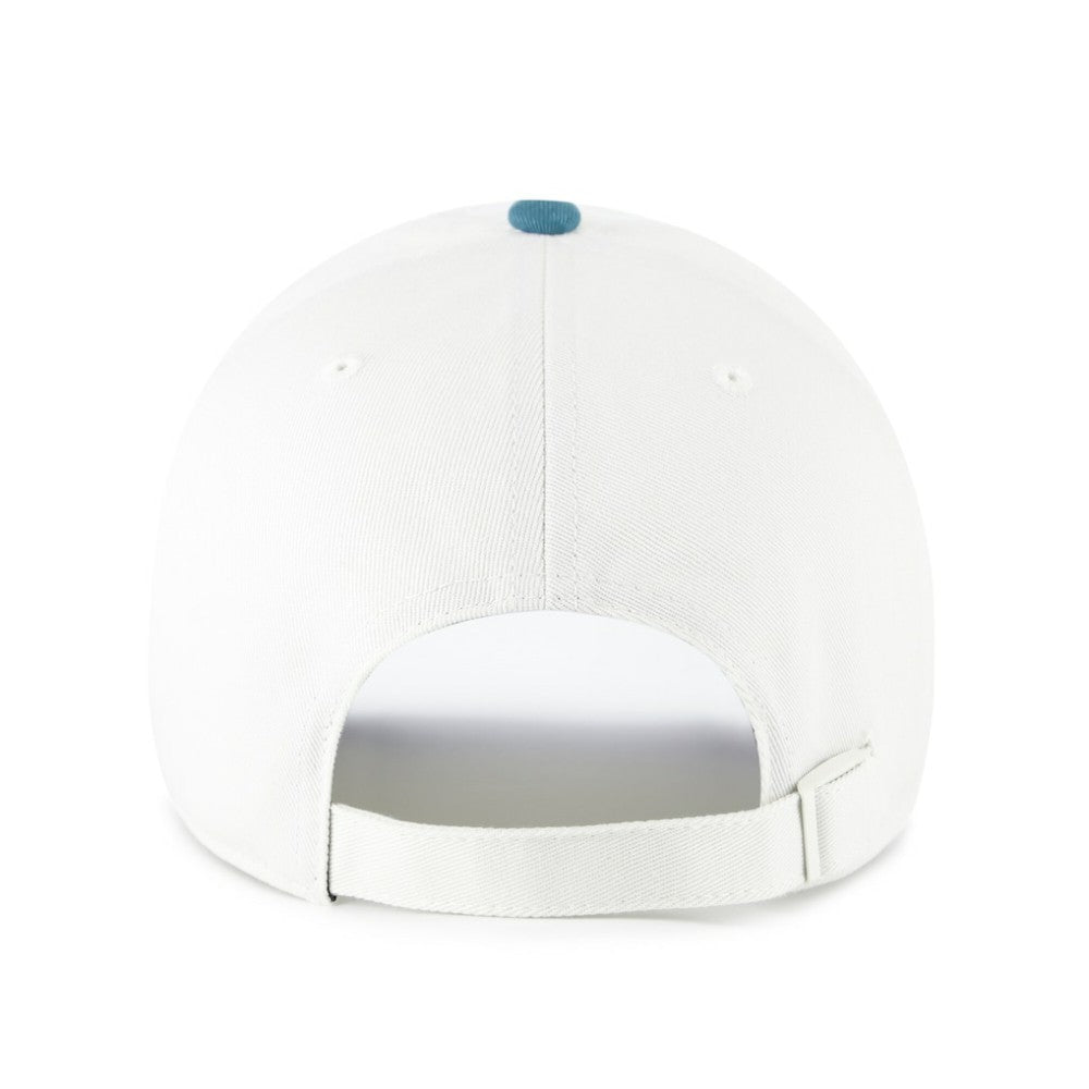Boston Red Sox Contemporary Tonal Clean Up Adjustable Hat White/Teal | 47 brand