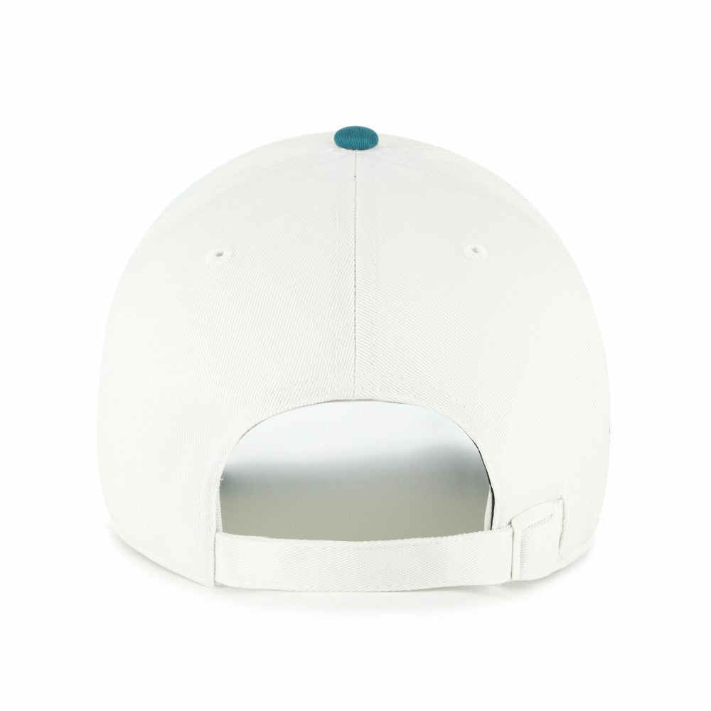 Milwaukee Brewers Contemporary Tonal Clean Up Adjustable Hat White/Teal | 47 brand