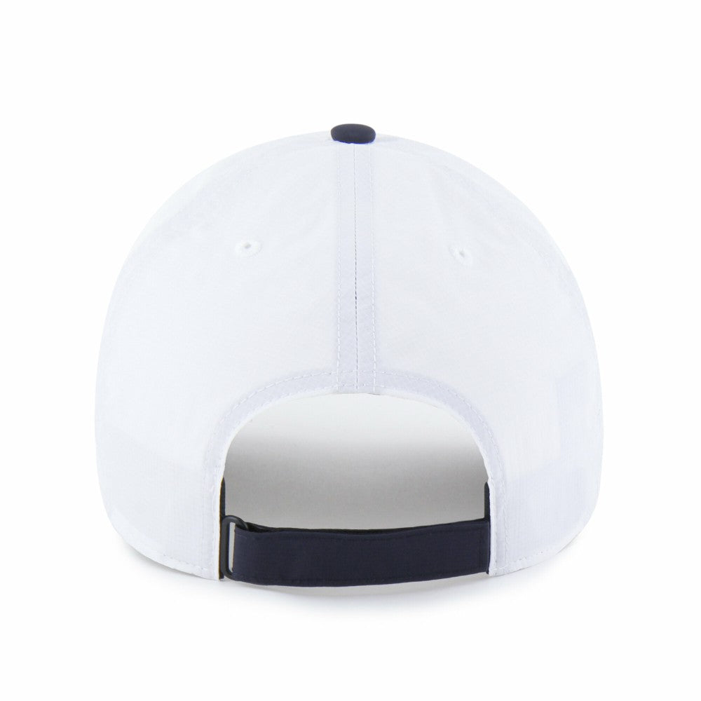 Cleveland Guardians Vista Mini Clean Up brrr° Adjustable Hat White/Navy | 47 brand
