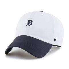 Detroit Tigers Vista Mini Clean Up brrr° Adjustable Hat White/Navy | 47 brand