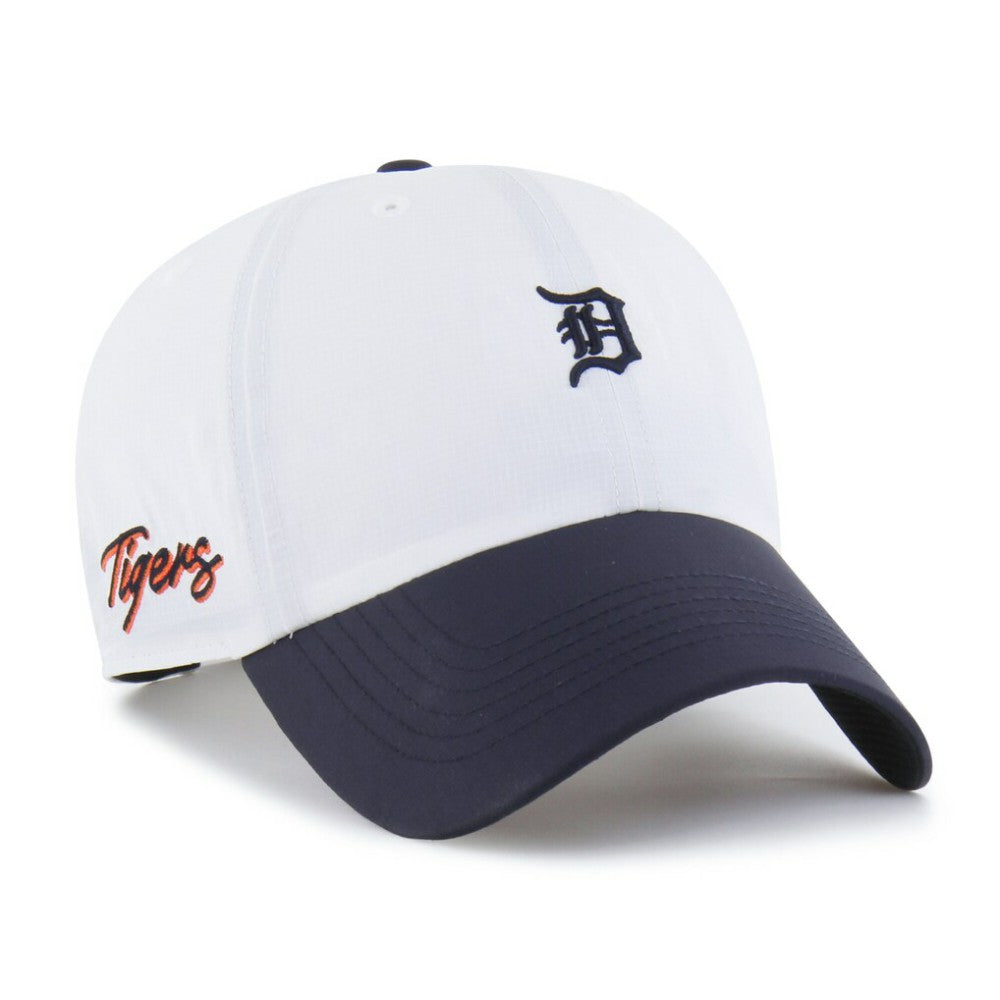 Detroit Tigers Vista Mini Clean Up brrr° Adjustable Hat White/Navy | 47 brand