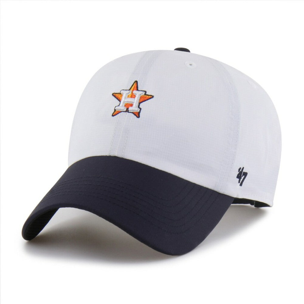 Houston Astros Vista Mini Clean Up brrr° Adjustable Hat White/Navy | 47 brand