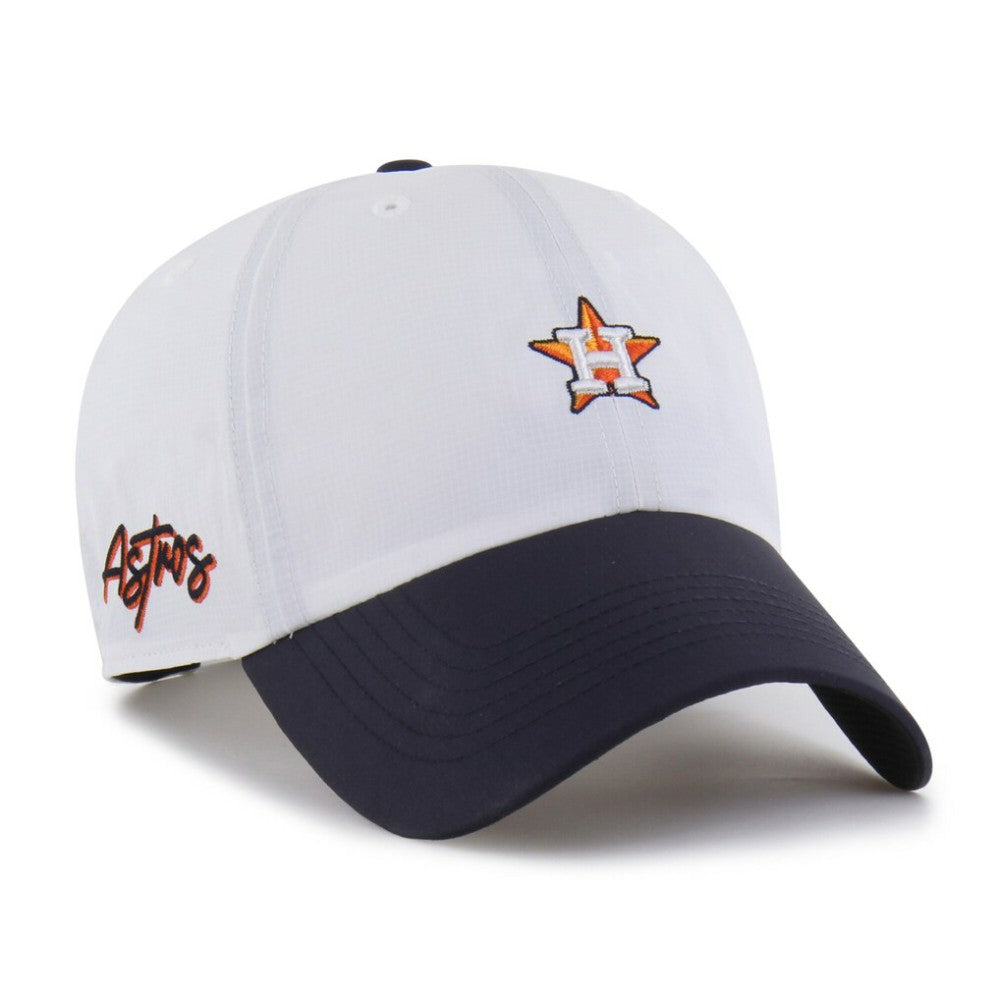 Houston Astros Vista Mini Clean Up brrr° Adjustable Hat White/Navy | 47 brand