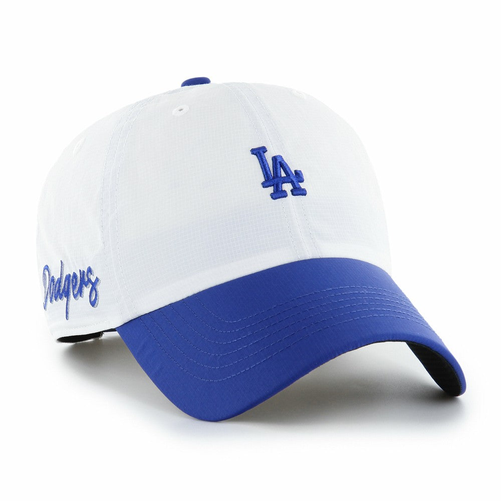 Los Angeles Dodgers Vista Mini Clean Up brrr° Adjustable Hat White/Royal | 47 brand