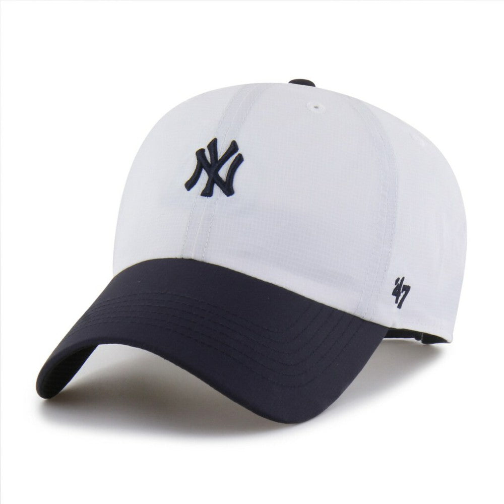 New York Yankees Vista Mini Clean Up brrr° Adjustable Hat White/Navy | 47 brand