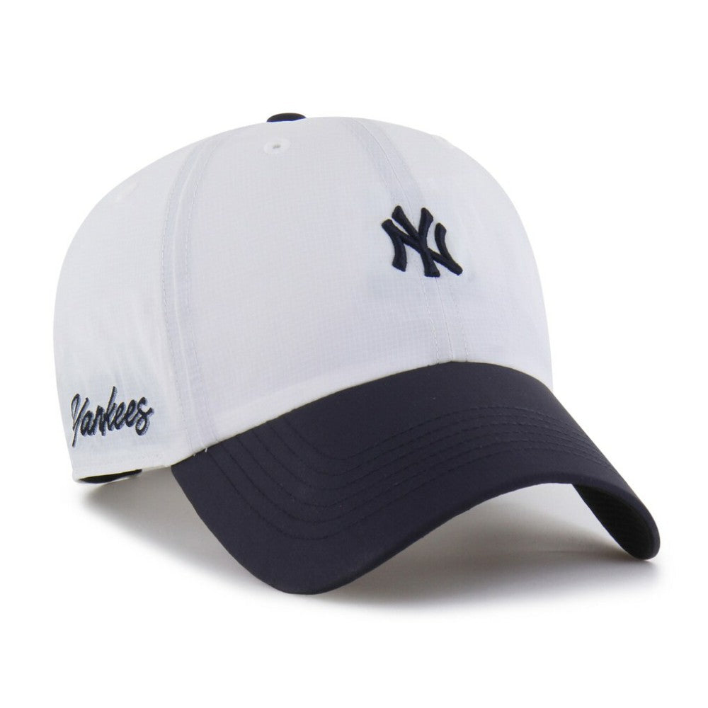 New York Yankees Vista Mini Clean Up brrr° Adjustable Hat White/Navy | 47 brand