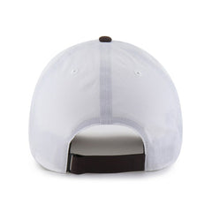 San Diego Padres Vista Mini Clean Up brrr° Adjustable Hat White/Brown | 47 brand