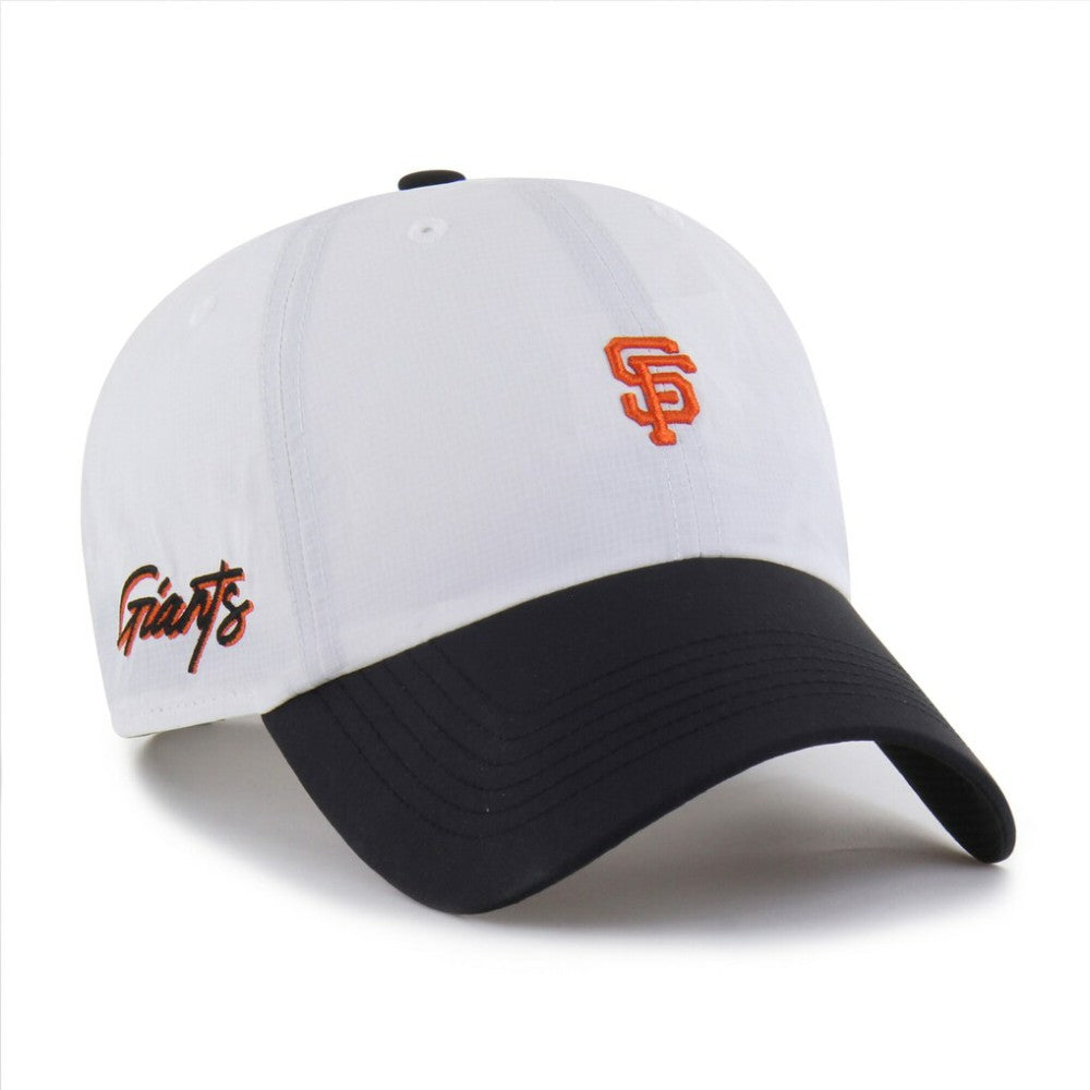 San Francisco Giants Vista Mini Clean Up brrr° Adjustable Hat White/Black | 47 brand