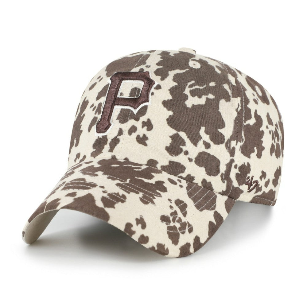 Pittsburgh Pirates Women's Bessie Clean Up Adjustable Hat Natural | 47 brand